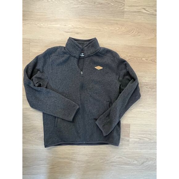 Merrell Men's Full Zip Gray Fleece Athletic Jacket Size‎ M - Picture 1 of 4